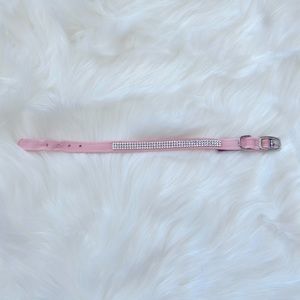 Susan Lanci 3 Row Pink Giltmore Collar